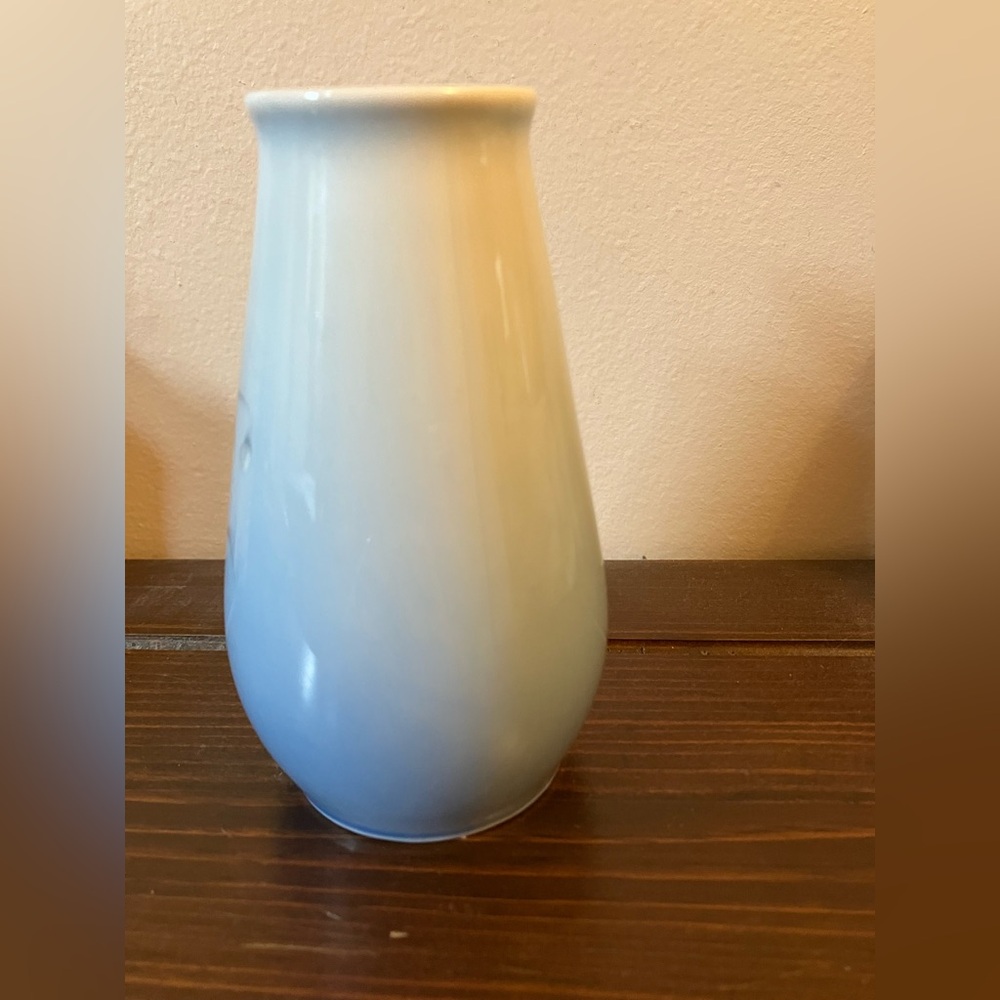 VTG Bing & Grondahl Lily of the Valley Porcelain Small Vase Denmark - Picture 2 of 7